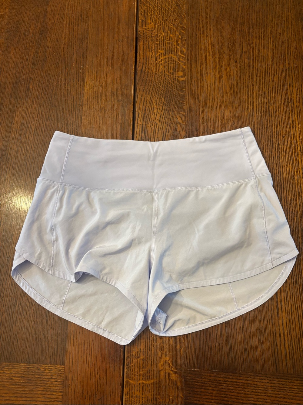 Lululemon Speedups Shorts Periwinkle Blue Purple Size 8